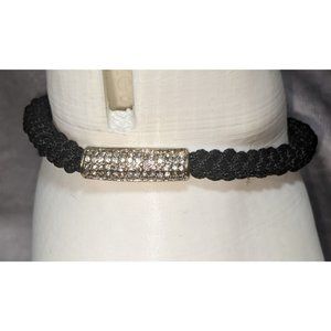 Michael Kors Black Cord Bracelet
